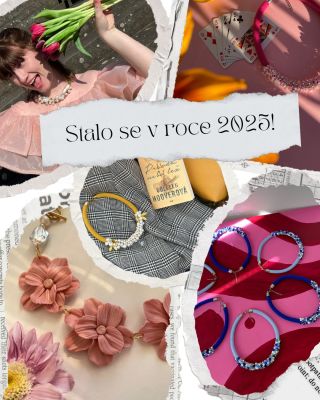 Fakt nechápu, jak rychle ten rok utekl! 🤯 Bylo v něm pár bodů zlomu. Pro mé šperkaření byl nejtěžší duben, kdy jsem fakt...